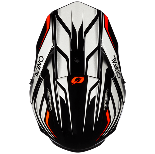 O'Neal 3 SRS Vertical V.23 Helmet Black/White