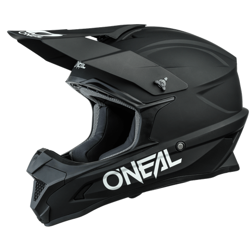 O'Neal 1 SRS Solid Helmet Black