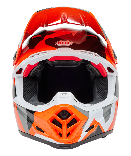 Bell Moto-9S Flex Helmet - Rover Gloss Orange Camo - Size L