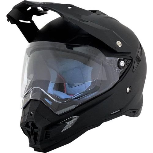 AFX FX-41DS Solid Helmet — Solid - Matte Black