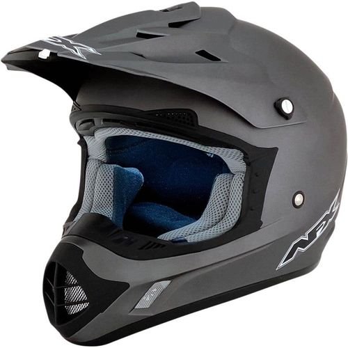 AFX FX-17 Solid Helmet - Frost Gray