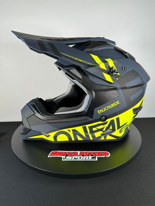 O'Neal 2 SRS Spyde Helmet Black/Hi-Viz - Size XL - OPEN BOX