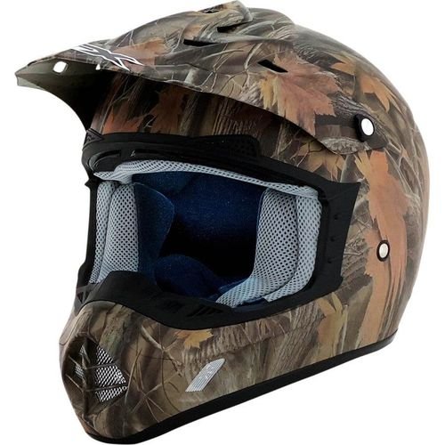 AFX FX-17Y Wood Camo Helmet - Brown