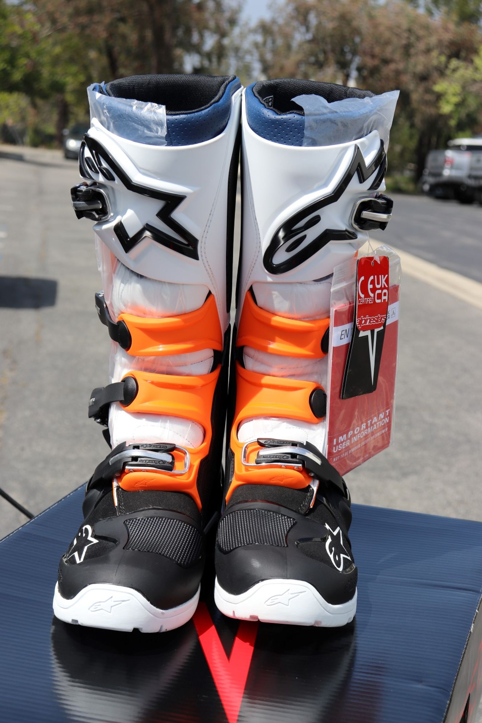 Alpinestars tech 7 orange shop