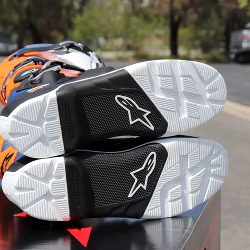 Alpinestars Tech 7 Enduro Boots - Black/Orange/White