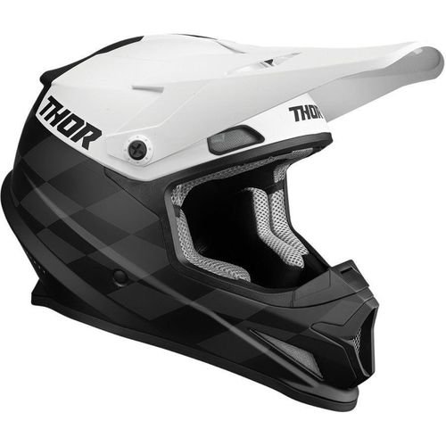 Thor Sector Birdrock Black/White Helmet 2022
