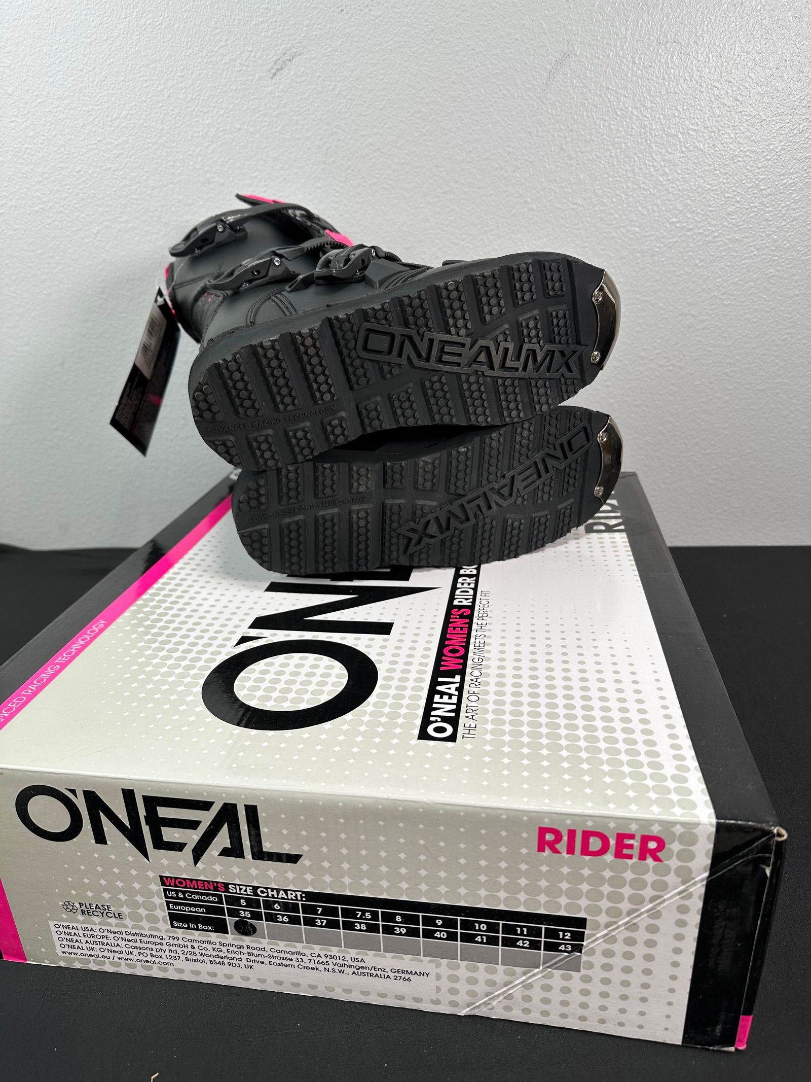 O'Neal Women's Rider Boot Pink Size 5