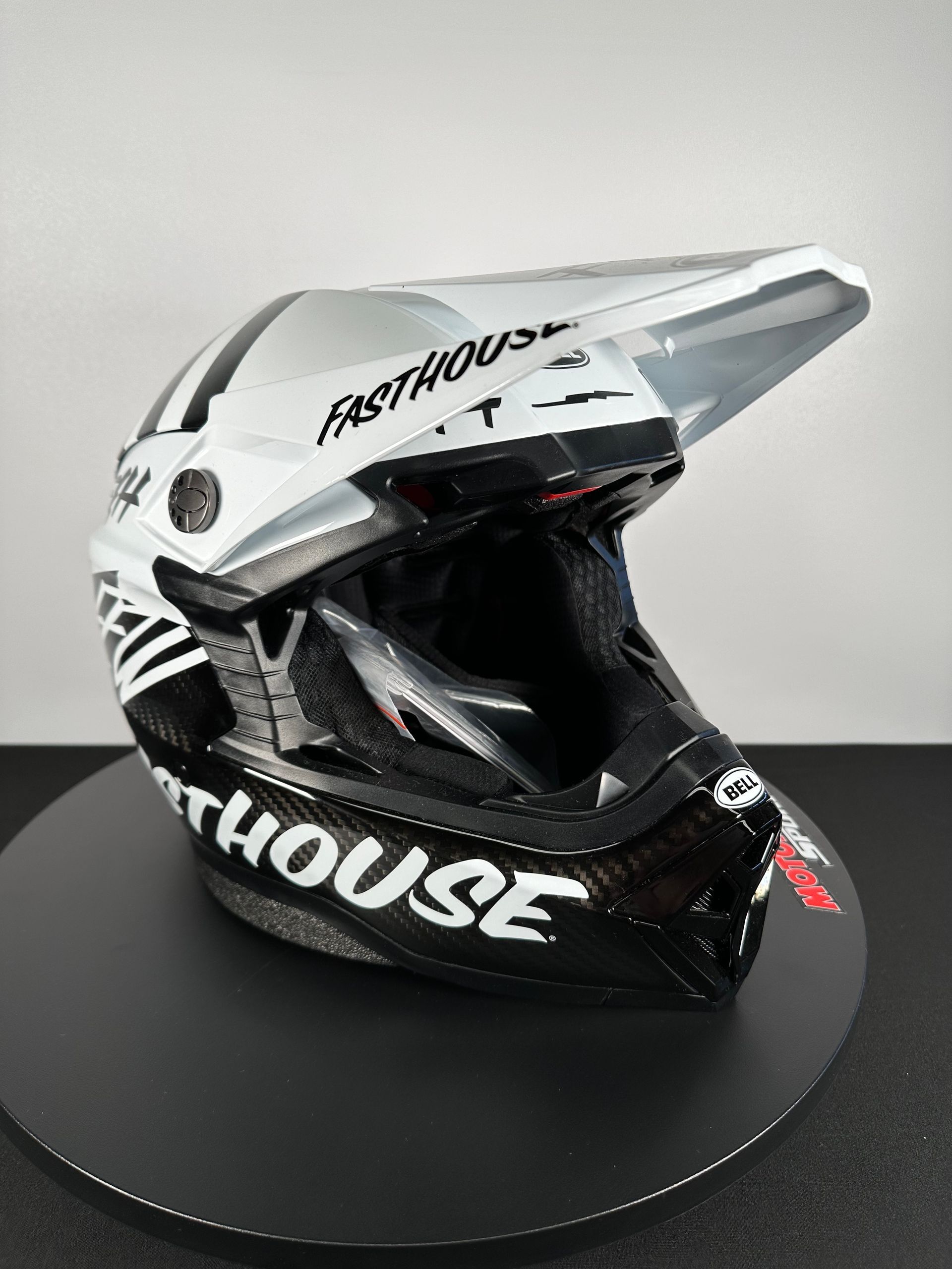Bell Fasthouse Moto-10 Spherical LE Mod Squad Gloss White