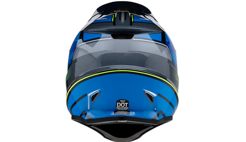 Z1R Rise MC Blue/Hi-Viz Helmet
