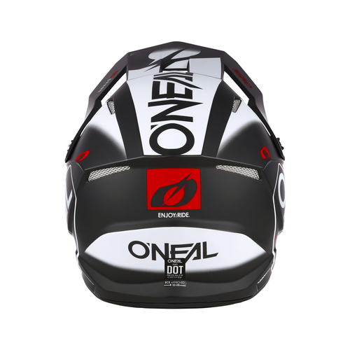 O'Neal 3 SRS Hexx V.23 Helmet Black/White