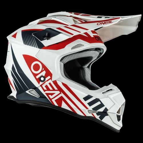 O'Neal 2 SRS Spyde Helmet White/Blue/Red