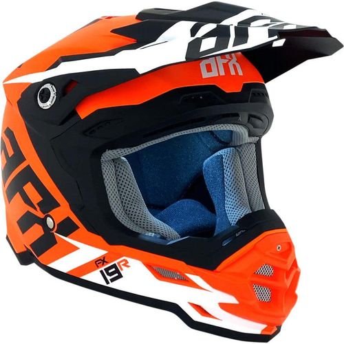 AFX FX-19R Racing Helmet - Matte Orange