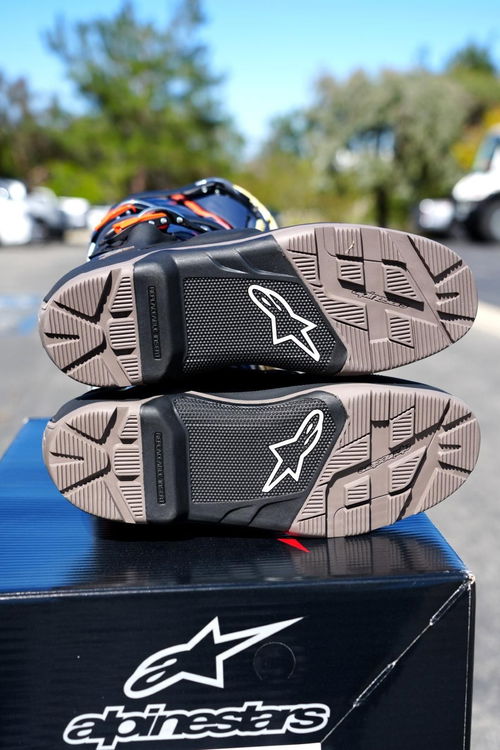 Alpinestars Tech 7 Enduro Drystar Boots - Black Night/Navy/Warm Gray