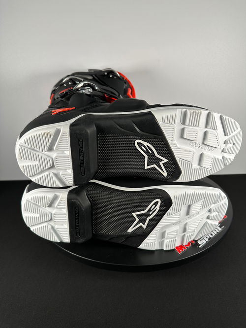 Alpinestars Tech 7 Enduro Boots - Black/Red Fluorescent - CLEARANCE