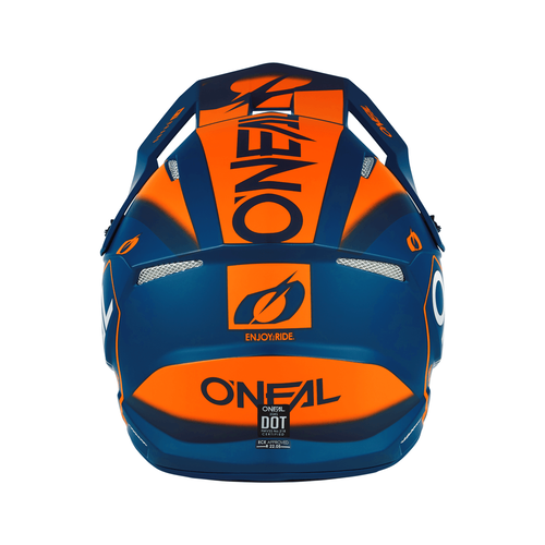 O'Neal 3 SRS Hexx V.23 Helmet Blue/Orange