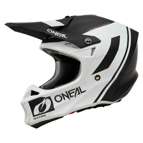 O'Neal 10 SRS Flow V.23 Helmet Black/White