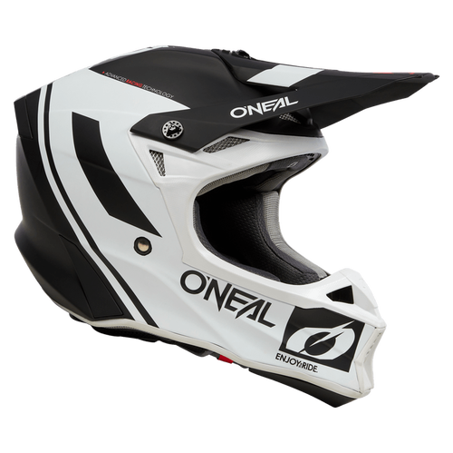 O'Neal 10 SRS Flow V.23 Helmet Black/White