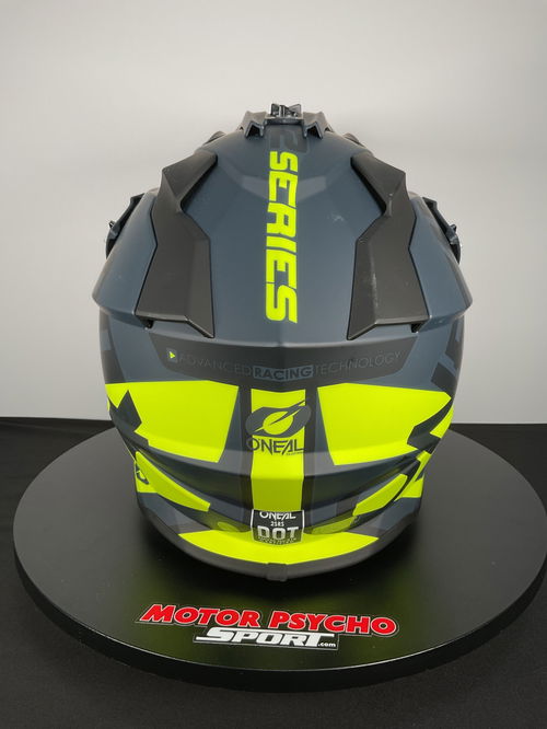 O'Neal 2 SRS Spyde Helmet Black/Hi-Viz - Size Large - Used Like New