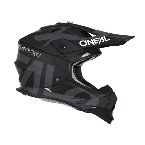 O'Neal 2 SRS Slick Helmet Black/Grey