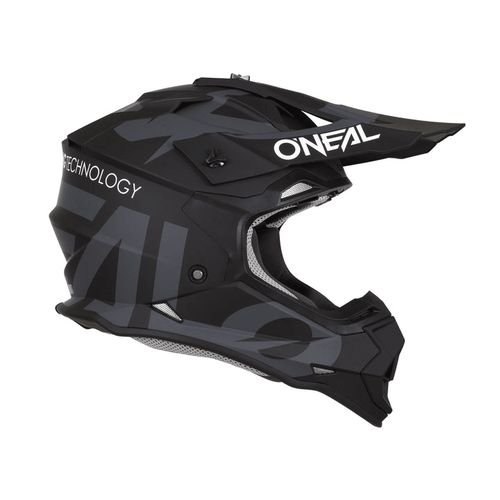 O'Neal 2 SRS Slick Helmet Black/Grey