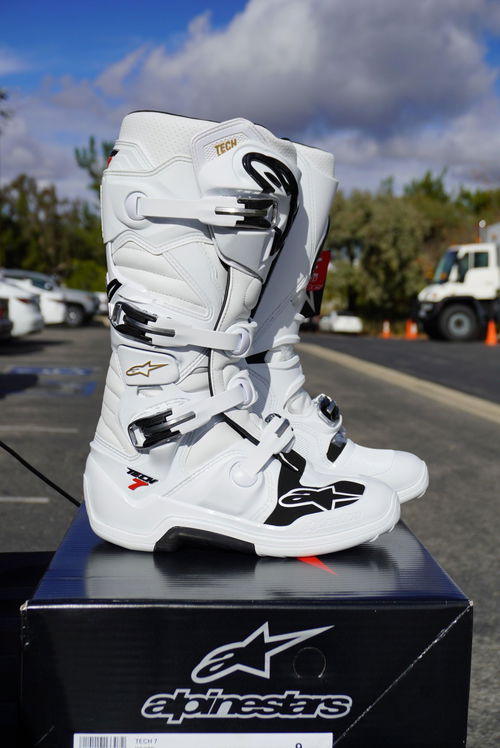 Alpinestars Tech 7 Boots - White