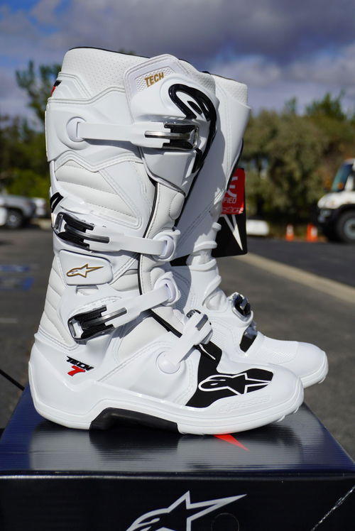 Alpinestars Tech 7 Boots - White