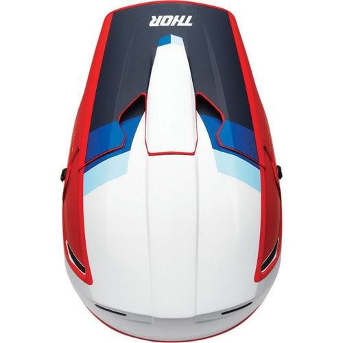 Thor Reflex Apex Red/White/Blue Helmet 2022