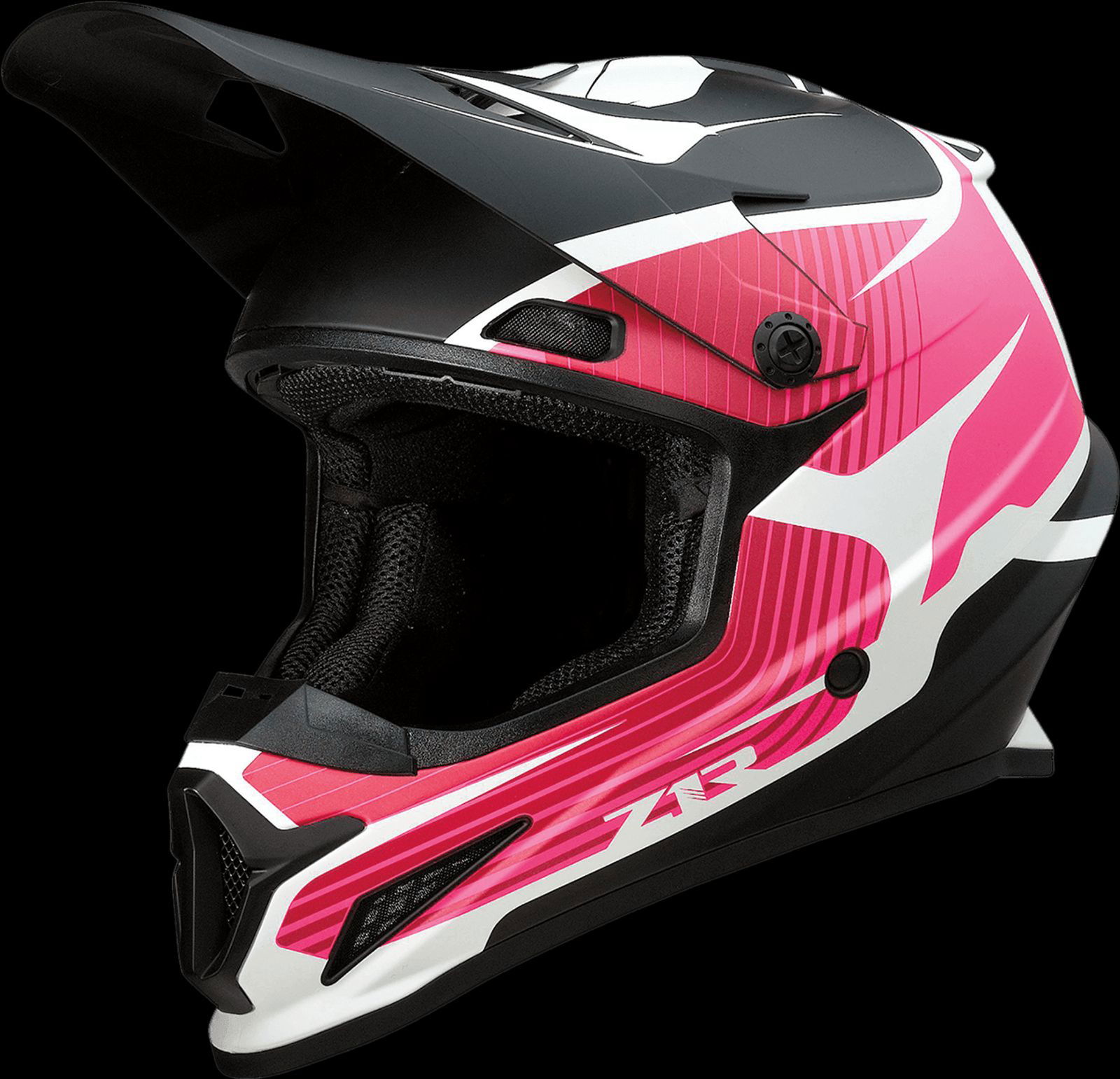 Z1R Rise Flame Pink Helmet