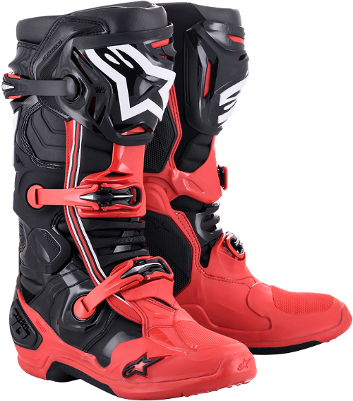 Alpinestars Tech 10 Acumen Boots - Black/Red
