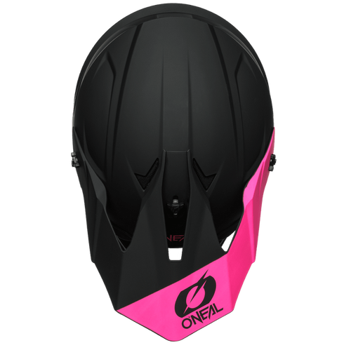 O'Neal 1 SRS Solid Helmet Black/Pink