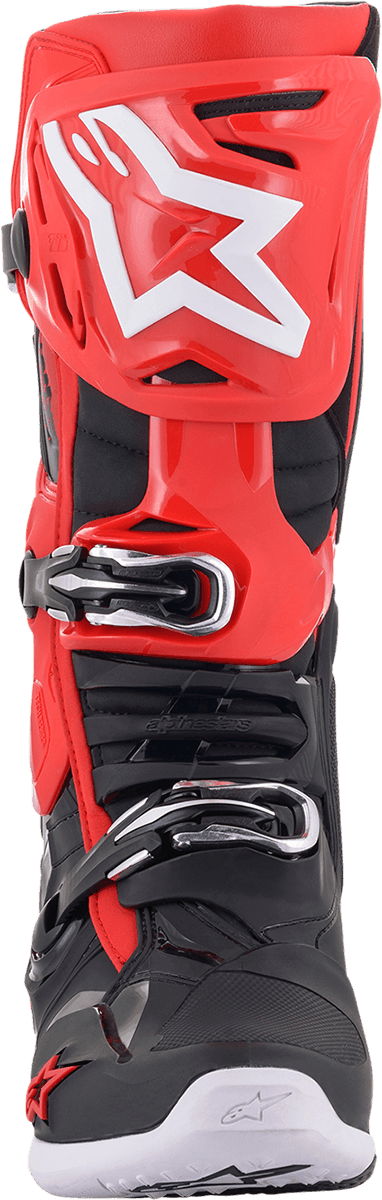 Alpinestars Tech 10 Boots - Black/Red - CLOSEOUT