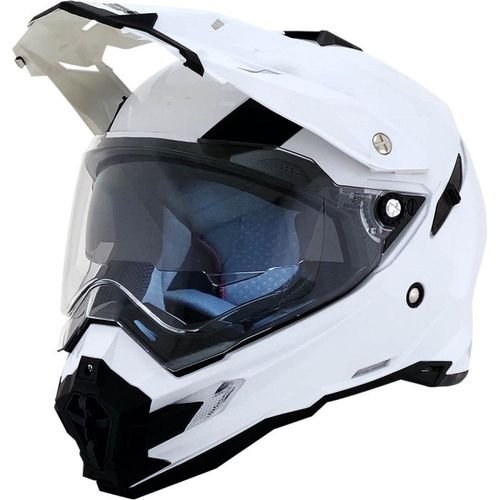 AFX FX-41DS Solid Helmet — Solid - Pearl White
