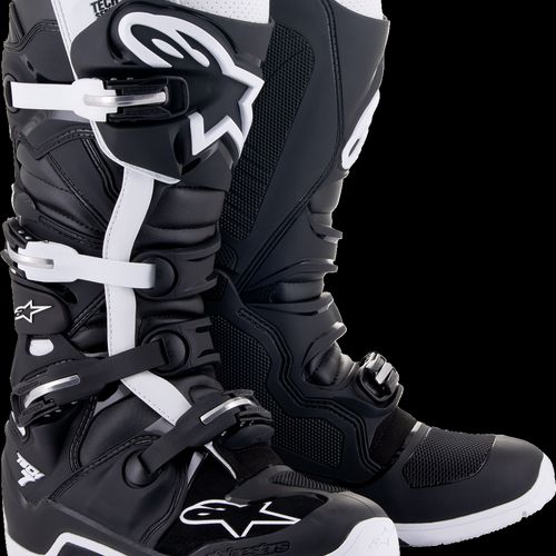 Alpinestars Tech 7 Enduro Boots - Black/Orange/White | MX Locker