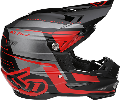 6D ATR-2 Mach Helmet - Red