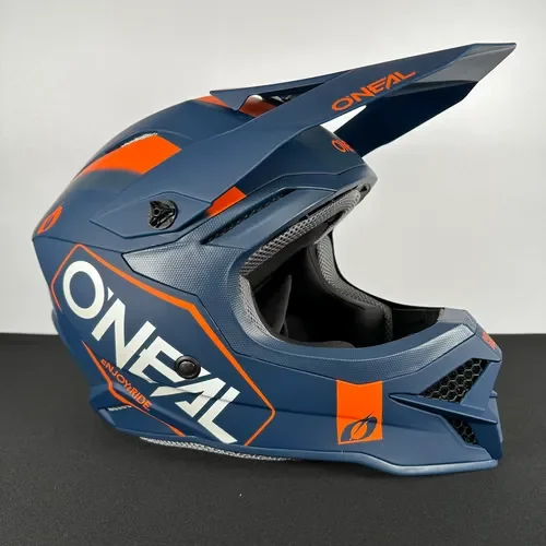 O'Neal 3 Series Hexx V.23 Helmet Blue/Orange Size XL