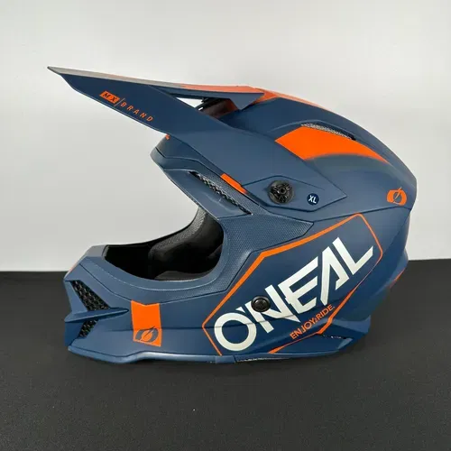 O'Neal 3 Series Hexx V.23 Helmet Blue/Orange Size XL