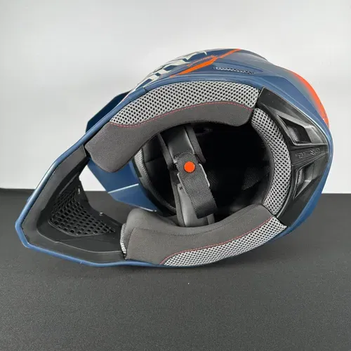 O'Neal 3 Series Hexx V.23 Helmet Blue/Orange Size XL