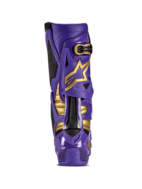 Alpinestars Tech 10 Champ LE Boots - Ultraviolet/Gold/Black