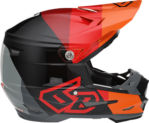 6D ATR-2 Range Helmet - Red