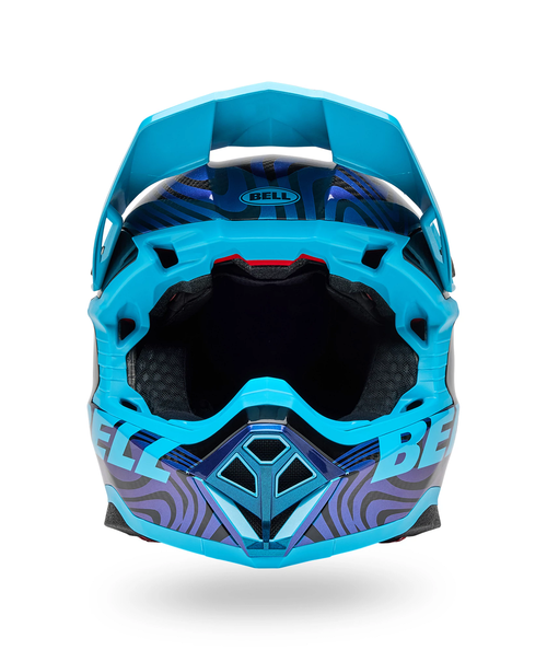 Bell Moto-10 Spherical Helmet - Cortex Gloss Blue