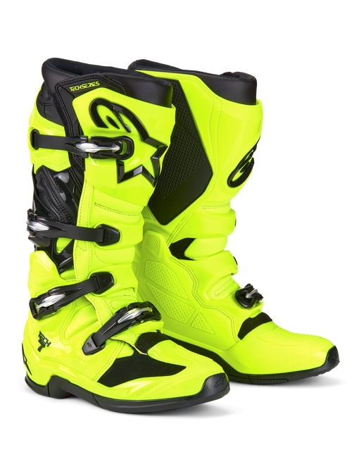 Alpinestars Tech 7 Boots 2025 - Yellow Fluo/Black