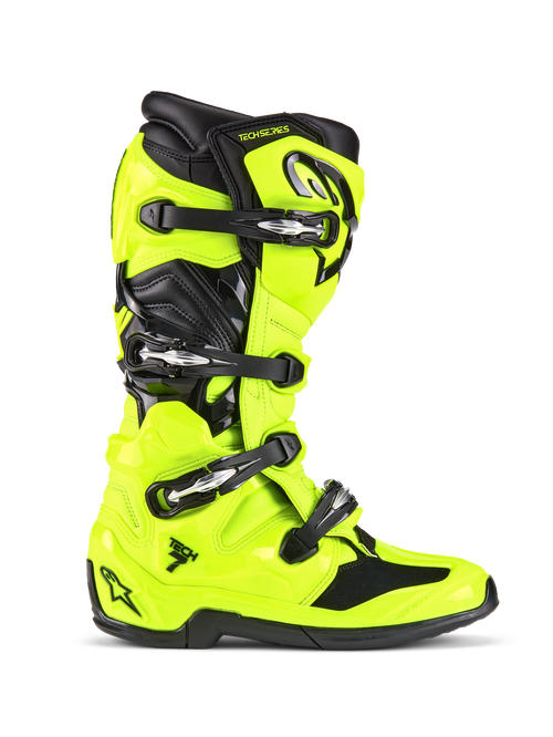 Alpinestars Tech 7 Boots 2025 - Yellow Fluo/Black
