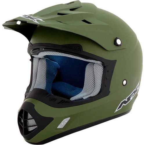 AFX FX-17 Solid Helmet - Flat Olive Drab