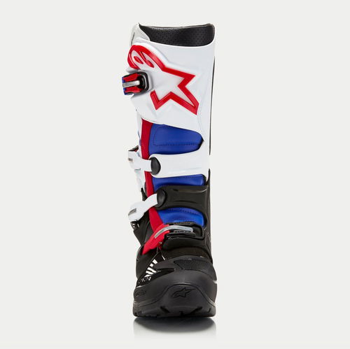 Alpinestars Honda Tech 7 Enduro Drystar Boots - Black/White/Blue/Bright Red - CLOSEOUT