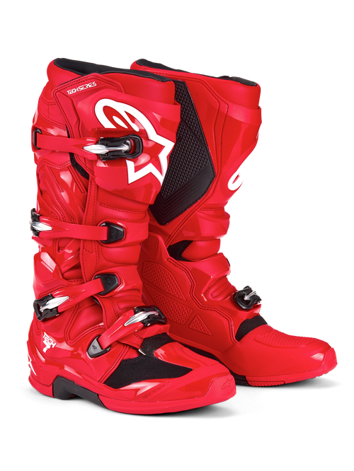 Alpinestars Tech 7 Boots 2025 - Bright Red (Parts Unlimited Warehouse)