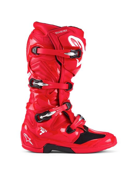 Alpinestars Tech 7 Boots 2025 - Bright Red (Parts Unlimited Warehouse)