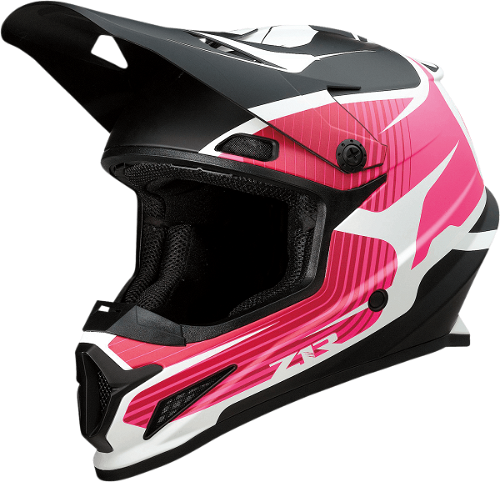 Z1R Rise Flame Pink Helmet