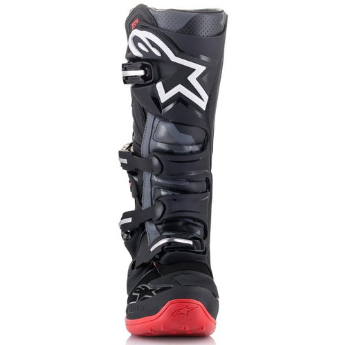 Alpinestars Tech 7 Boots - Black/Cool Gray/Red  - CLOSEOUT