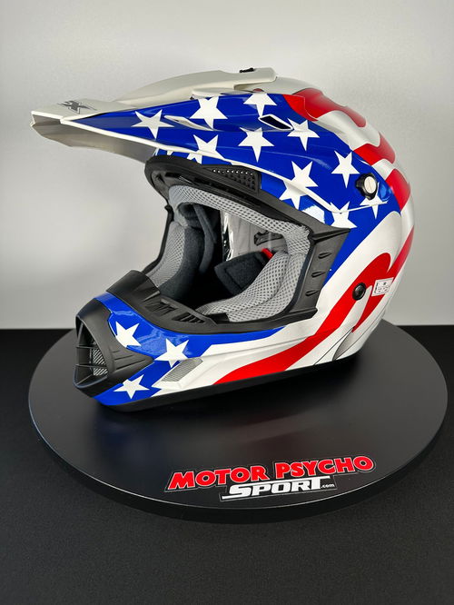 AFX FX 17 Helmet Flag White 4XL 0110 7634