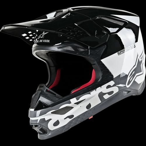 Alpinestars Supertech M8 Radium White/Black/Gray Helmet